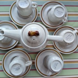 Vintage Genuine Stoneware Teapot Set